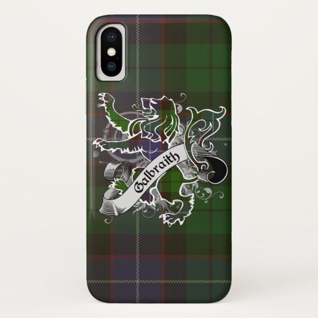 Galbraith Tartan Lion Case-Mate iPhone Case (Back)