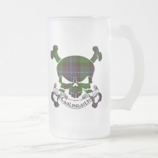 Galbraith Tartan Skull Mug