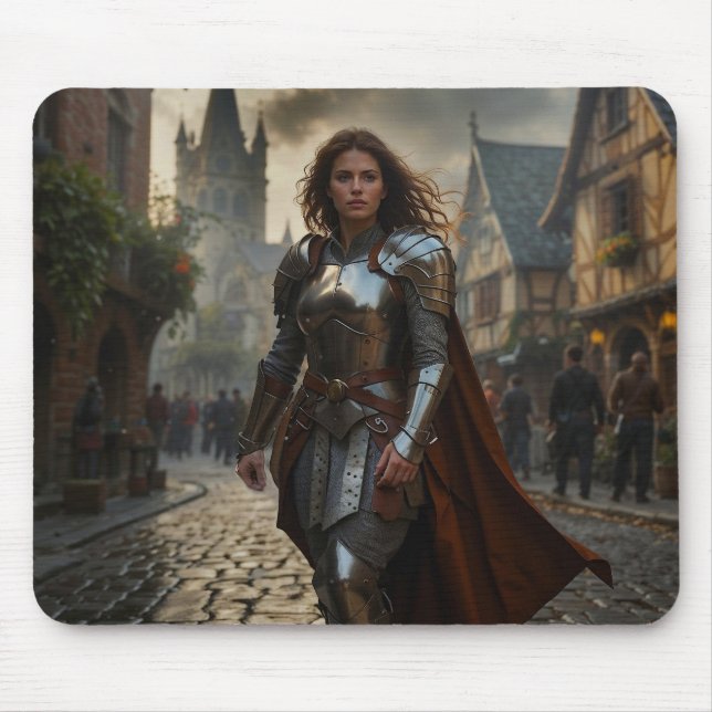 Galeena, Defender of the People Mouse Pad (Front)