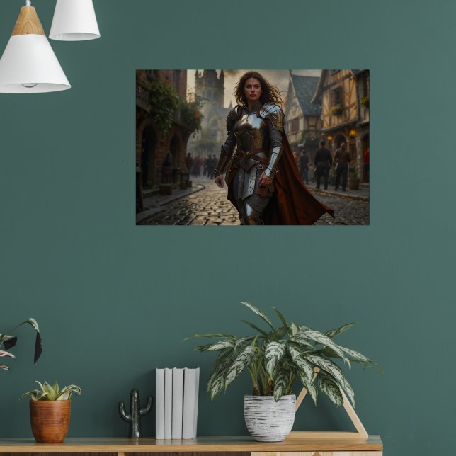 Galeena, Defender of the People Poster (Living Room 1)
