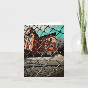 galena feehan hall historic building holiday card