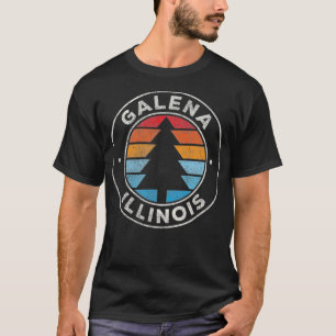 Galena Illinois IL Vintage Graphic Retro 70s  T-Shirt