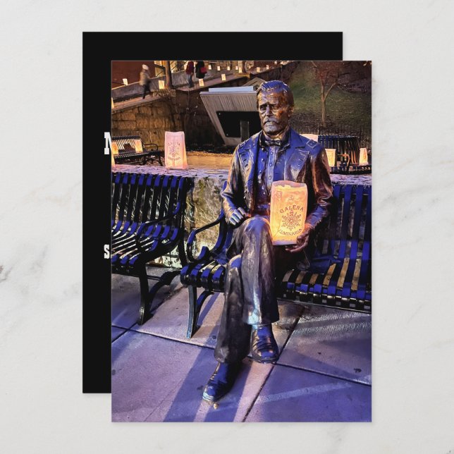 galena luminaria grant bench invitation (Front/Back)