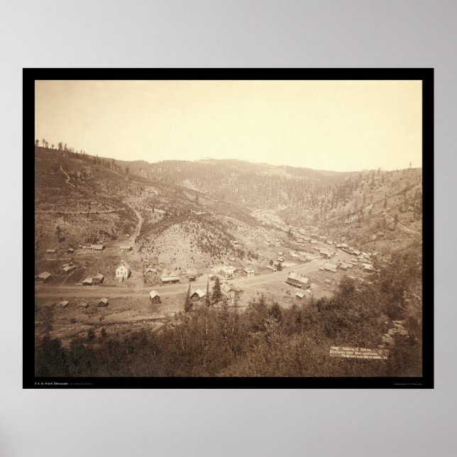 Galena South Dakota 1890 Poster (Front)