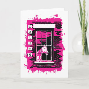 galena window horse holiday card
