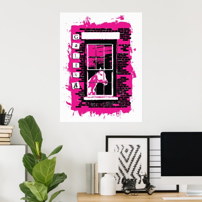 galena window horse poster (Home Office)