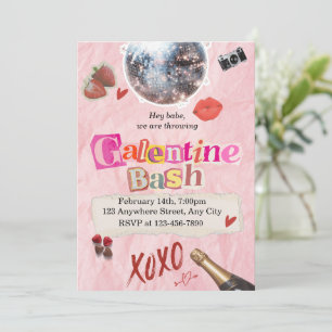 Galentine’s Day Invitation – Girls Night Brunch 