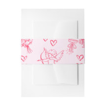 Galentine’s Day Valentine Girly Invitation