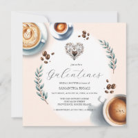 Galentines Coffee Bridal Shower