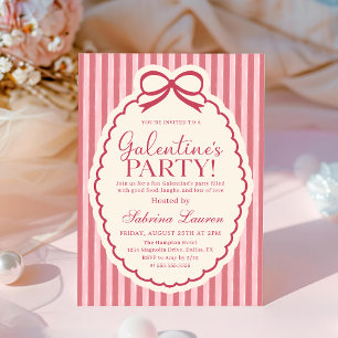 Galentine's Day Party Girls Valentine Invitation