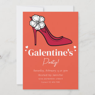 Galentine's Day Party Invitation