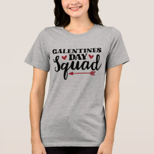 Galentine's Day Squad Tri-Blend Shirt