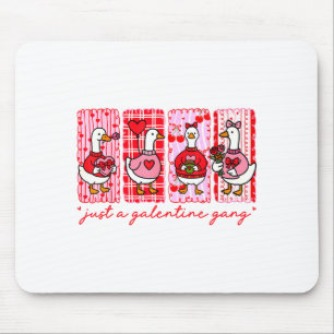 Galentines Day Women Galentines Gang Goose Valenti Mouse Pad