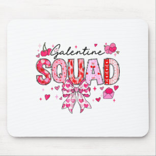 Galentines Day Women Galentines Squad Funny Valent Mouse Pad