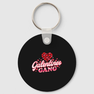 Galentines Gang - Galentine's Day Gals Sisterhood Key Ring