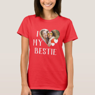 Galentines I Love My Bestie Personalised Photo T-Shirt