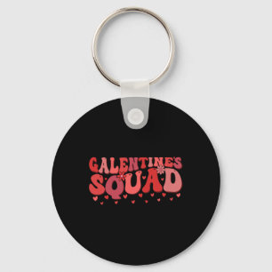 Galentines Squad Gang Valentine Funny Galentine's Key Ring