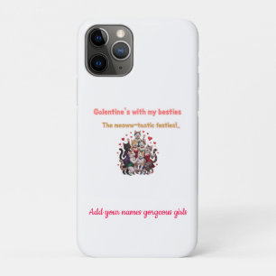 Galentine's with my besties Case-Mate iPhone case