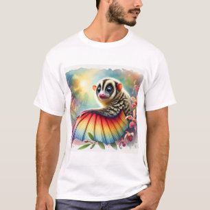 Galeopithecus Majesty 290824AREF145 - Watercolor T-Shirt