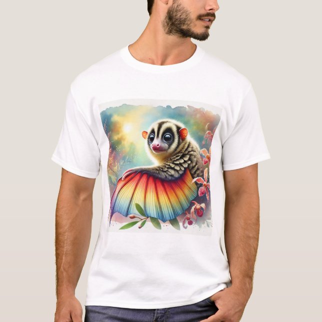 Galeopithecus Majesty 290824AREF145 - Watercolor T-Shirt (Front)