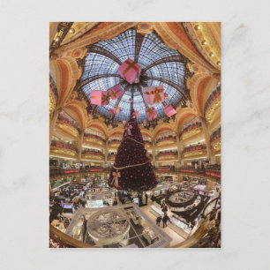 Galerie Lafayette Haussmann Dome Postcard