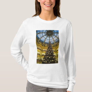 Galeries La Fayette at Christmas, Paris, France T-Shirt