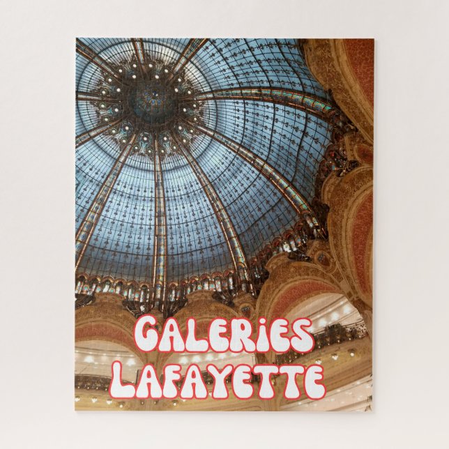 Galeries Lafayette, Paris Jigsaw Puzzle (Vertical)