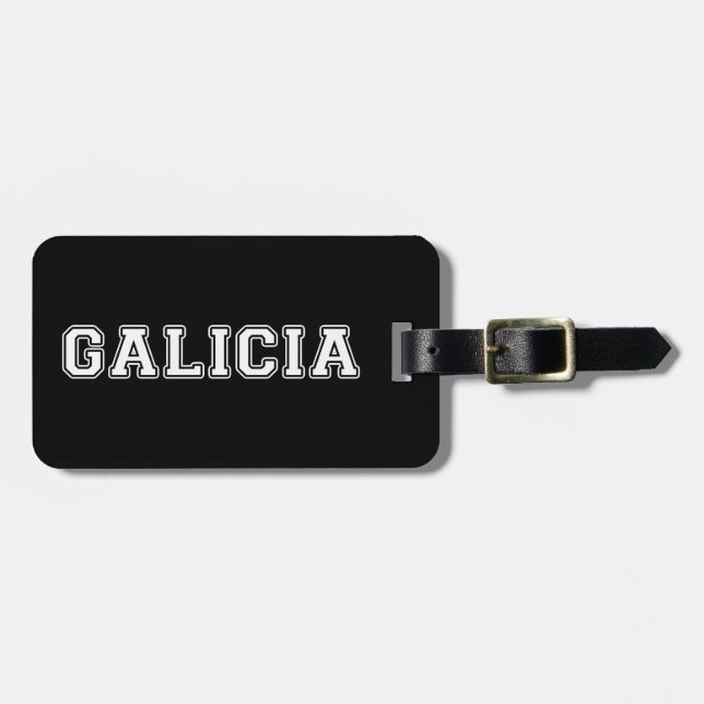 Galicia Luggage Tag (Front Horizontal)