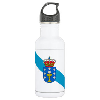 Galicia (Spain) Flag 532 Ml Water Bottle