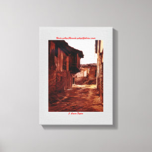 Galician corner/Recuncho galego/Galician corner Canvas Print