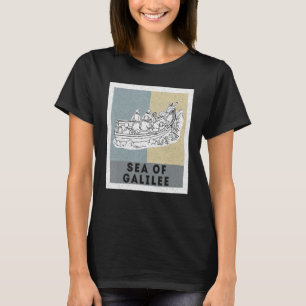 Galilee seas storms religious Christians Christian T-Shirt
