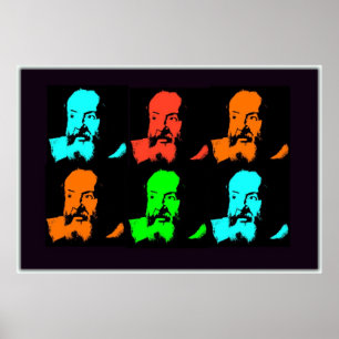 Galileo Collage Poster