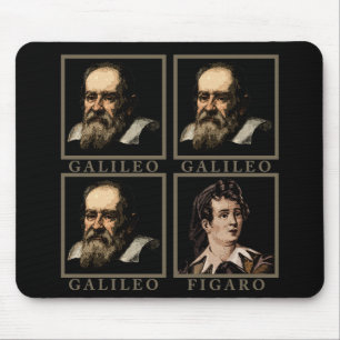 Galileo Figaro Mouse Pad