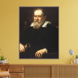 Galileo Galilei: Father of Science & Astronomy Canvas Print