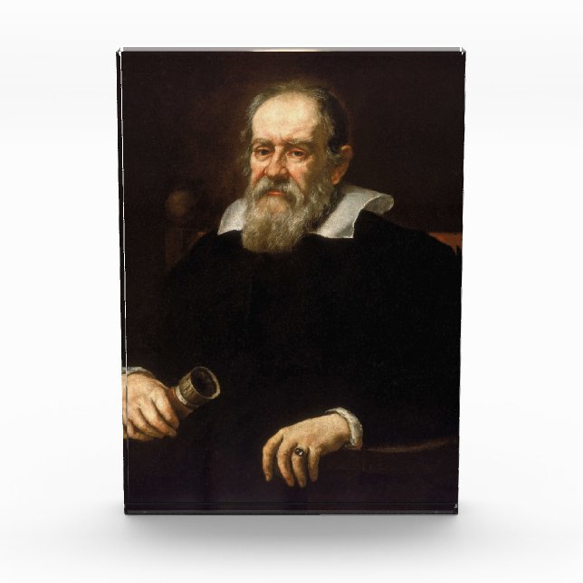 Galileo Galilei: Father of Science & Astronomy Photo Block (Front)