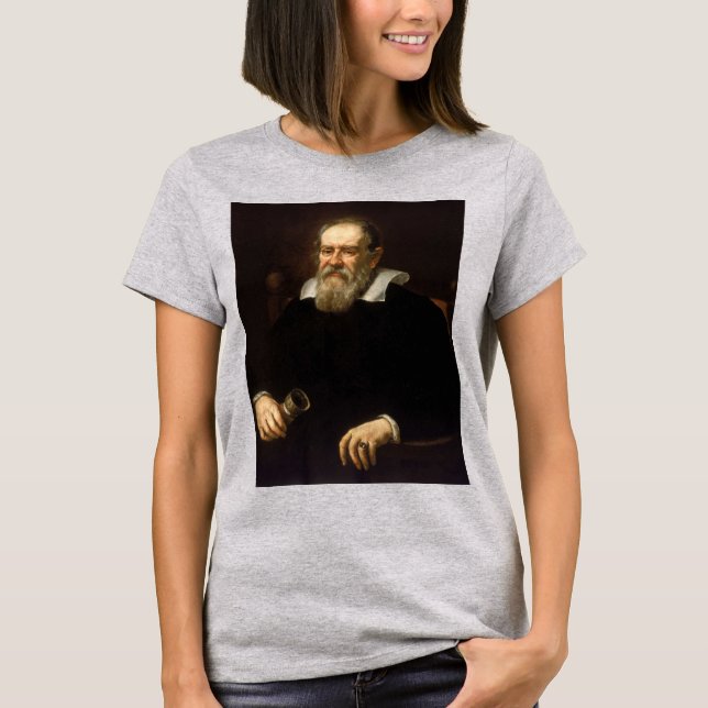 Galileo Galilei: Father of Science & Astronomy T-Shirt (Front)