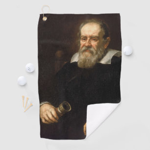 Galileo Galilei Golf Towel