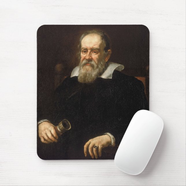 Galileo Galilei Mouse Pad (With Mouse)