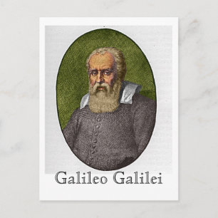Galileo Galilei Postcard
