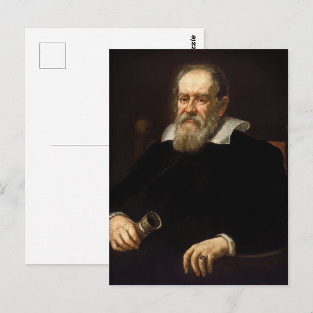 Galileo Galilei Postcard (Front/Back)