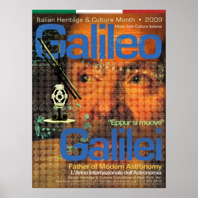 Galileo Galilei Poster (Front)