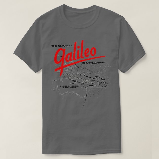 Galileo Shuttlecraft T-Shirt (Design Front)