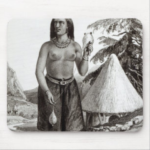 Galla Woman Mouse Pad