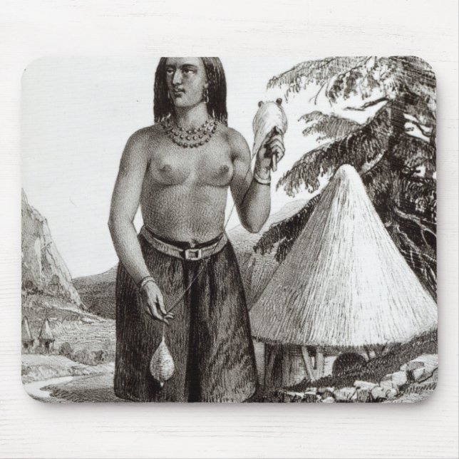 Galla Woman Mouse Pad (Front)