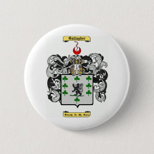 gallagher 6 cm round badge