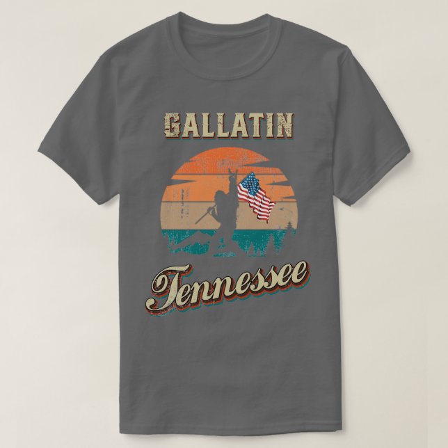 Gallatin Tennessee T-Shirt (Design Front)