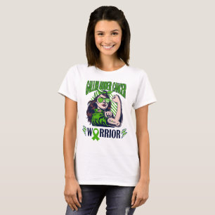 Gallbladder Cancer Warrior Believe and Fight T-Shirt