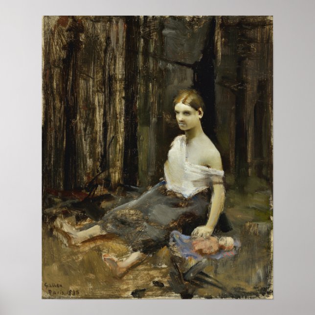 Gallen-Kallela - Clandestine Birth Poster (Front)