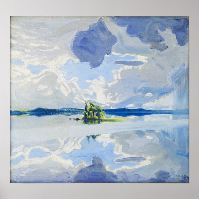 Gallen-Kallela - Clouds Poster (Front)