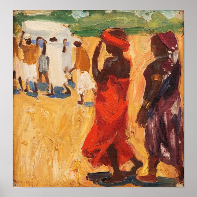 Gallen-Kallela - Funeral Poster (Front)